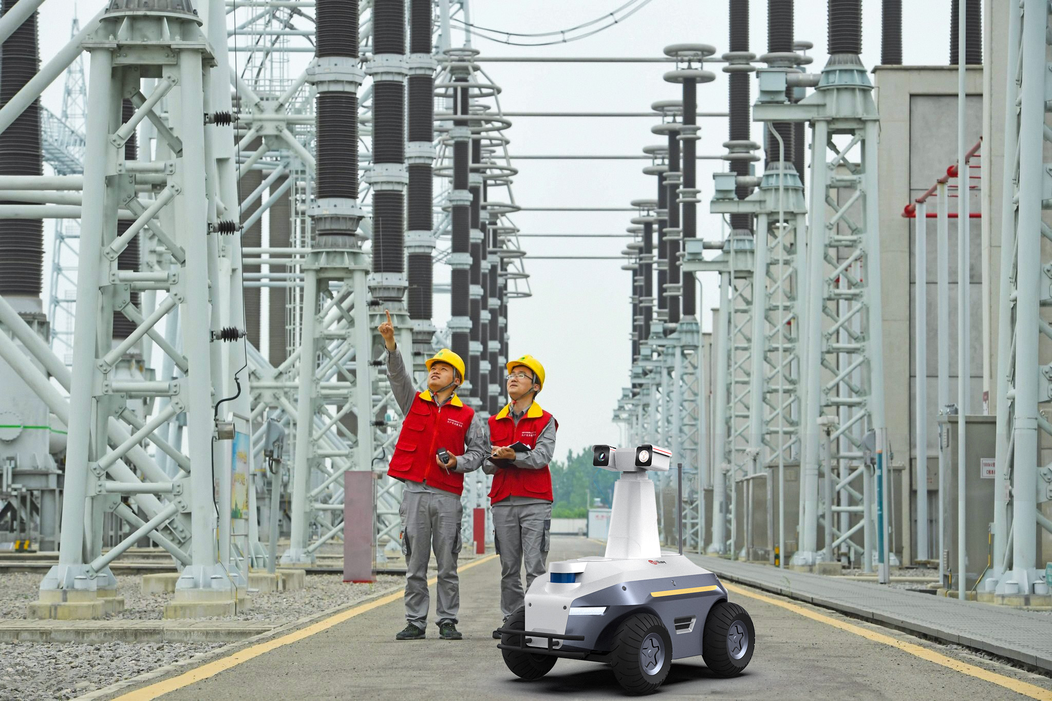 Unmanned vehicle，Electric power inspection，robot，Automatic driving，