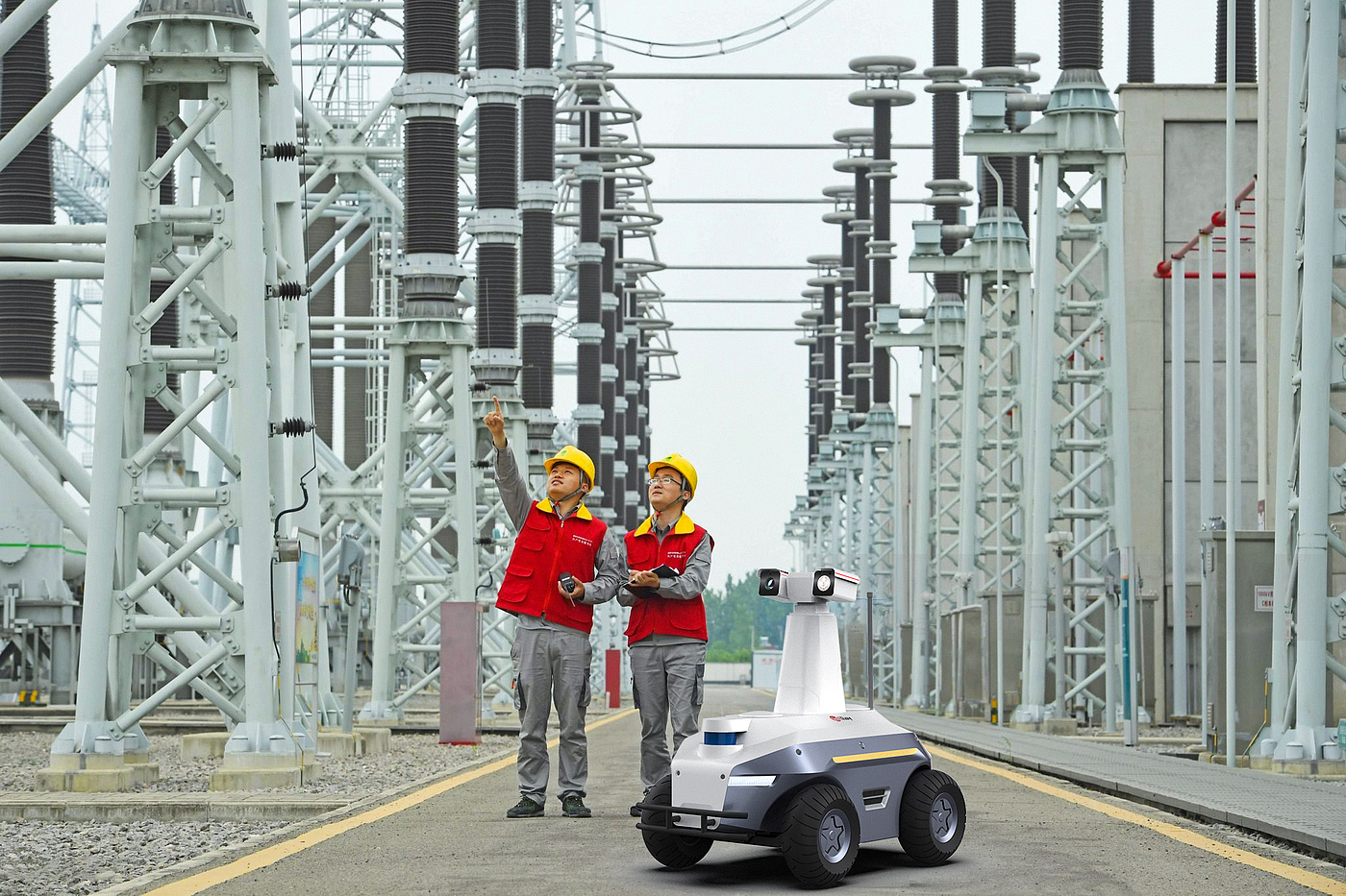 Unmanned vehicle，Electric power inspection，robot，Automatic driving，