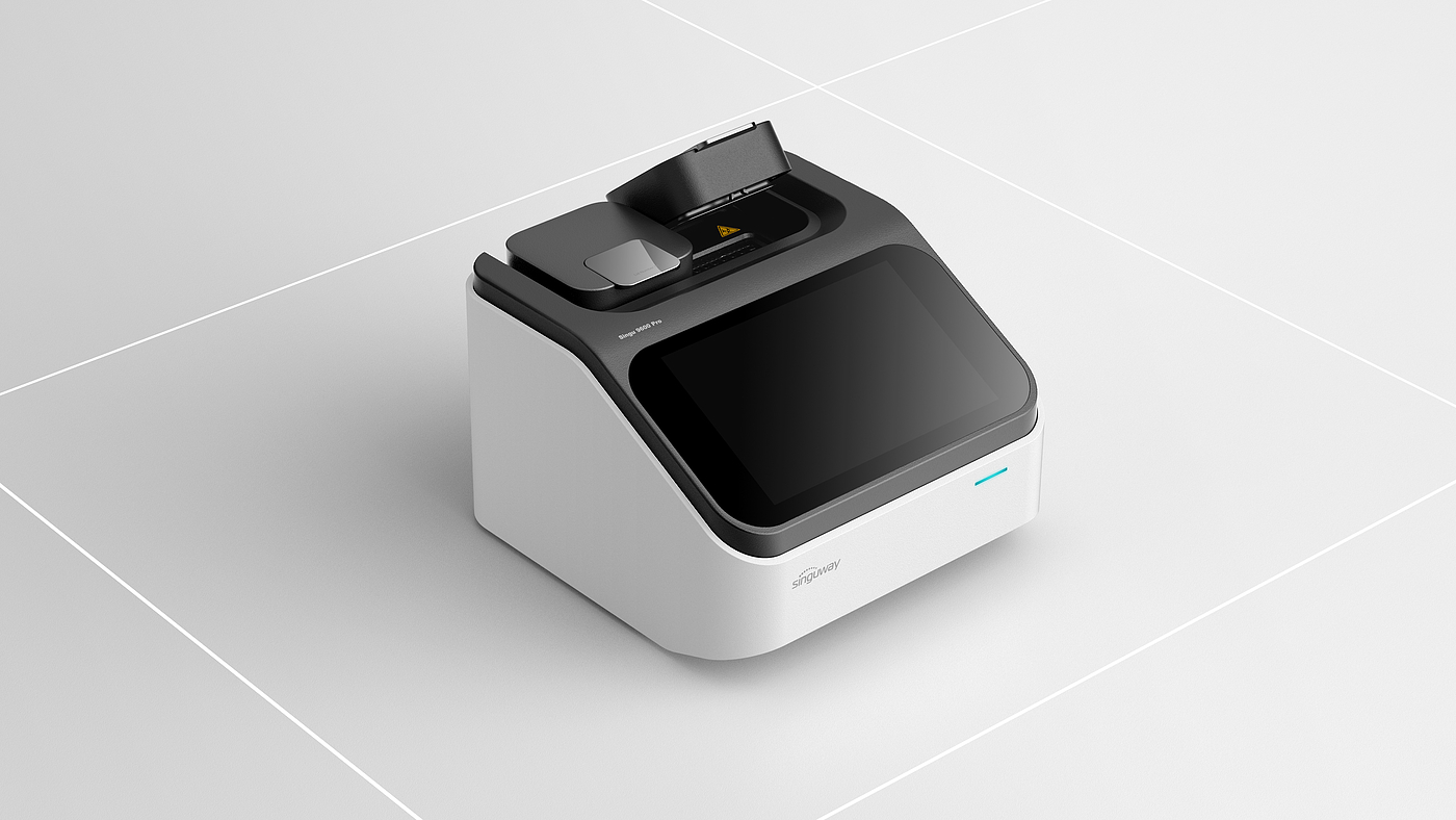Biomedical Research，molecular diagnosis，real-time fluorescence quantitative PCR，industrial design，Medical products，Gravity design，