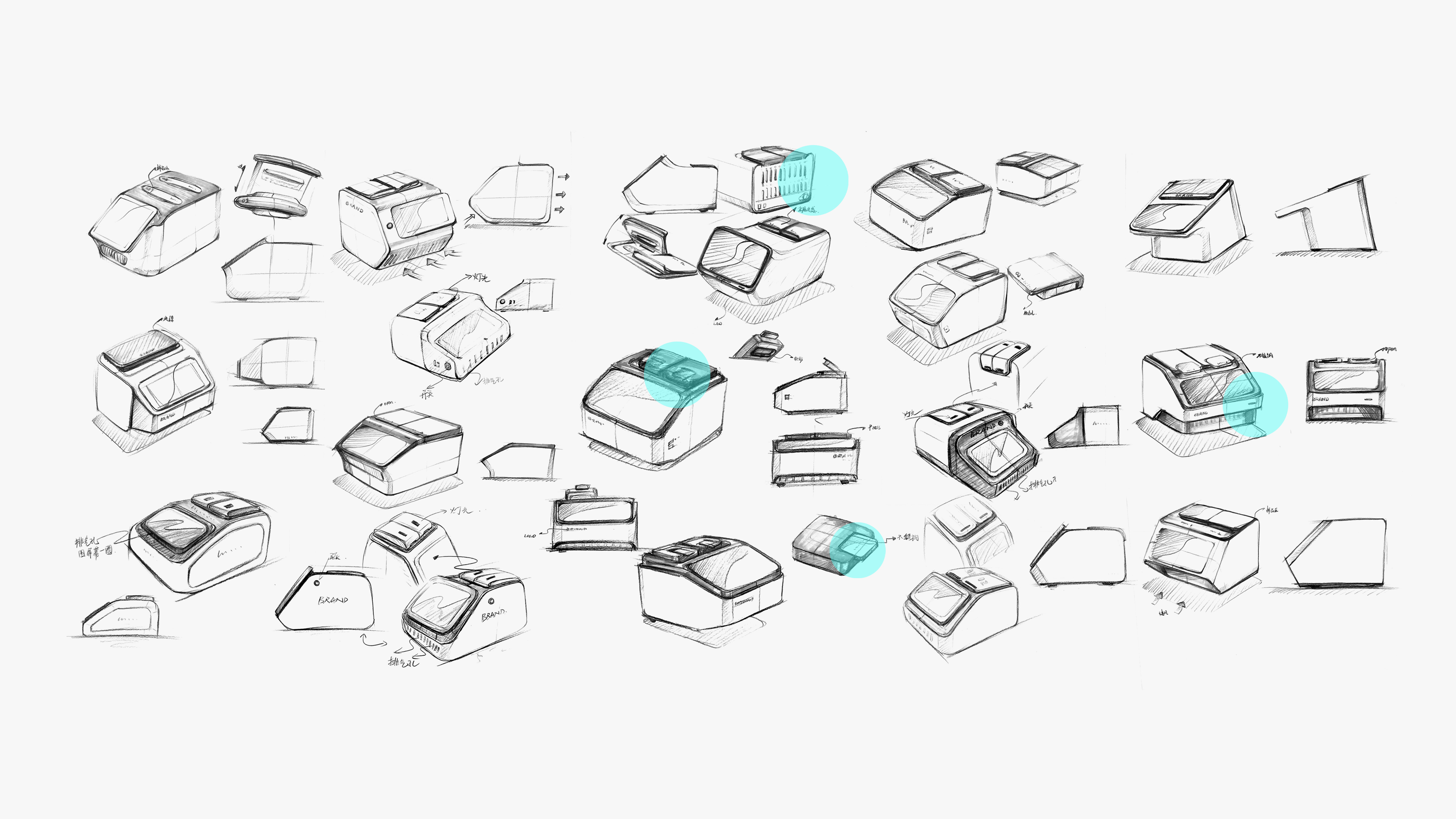 Biomedical Research，molecular diagnosis，real-time fluorescence quantitative PCR，industrial design，Medical products，Gravity design，