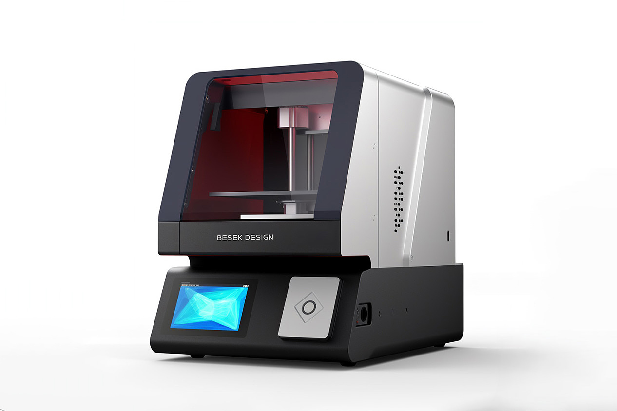 Desktop printer，printer，3D printer，photosensitive printing，Besek design，photosensitive printer，