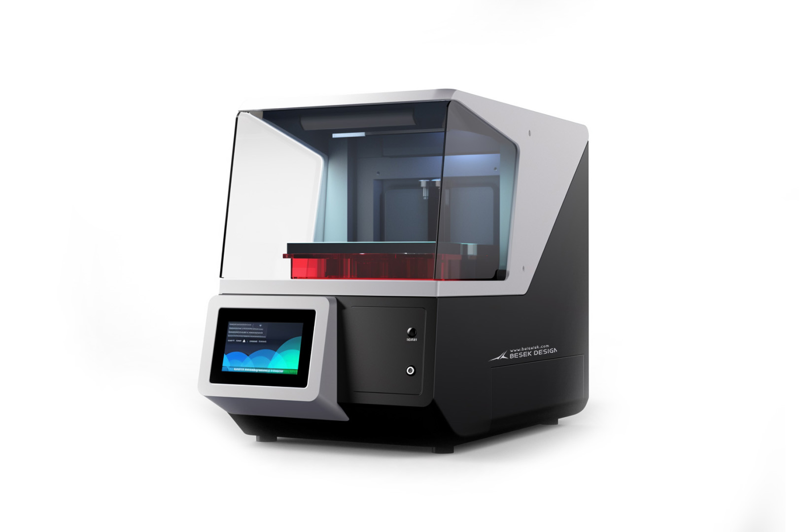 Desktop printer，printer，3D printer，photosensitive printing，Besek design，photosensitive printer，