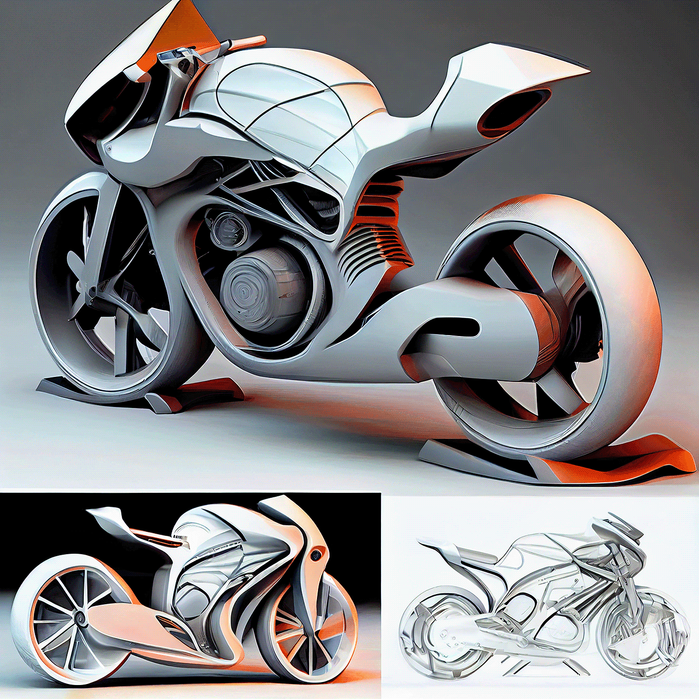 motorcycle，ai，locomotive，