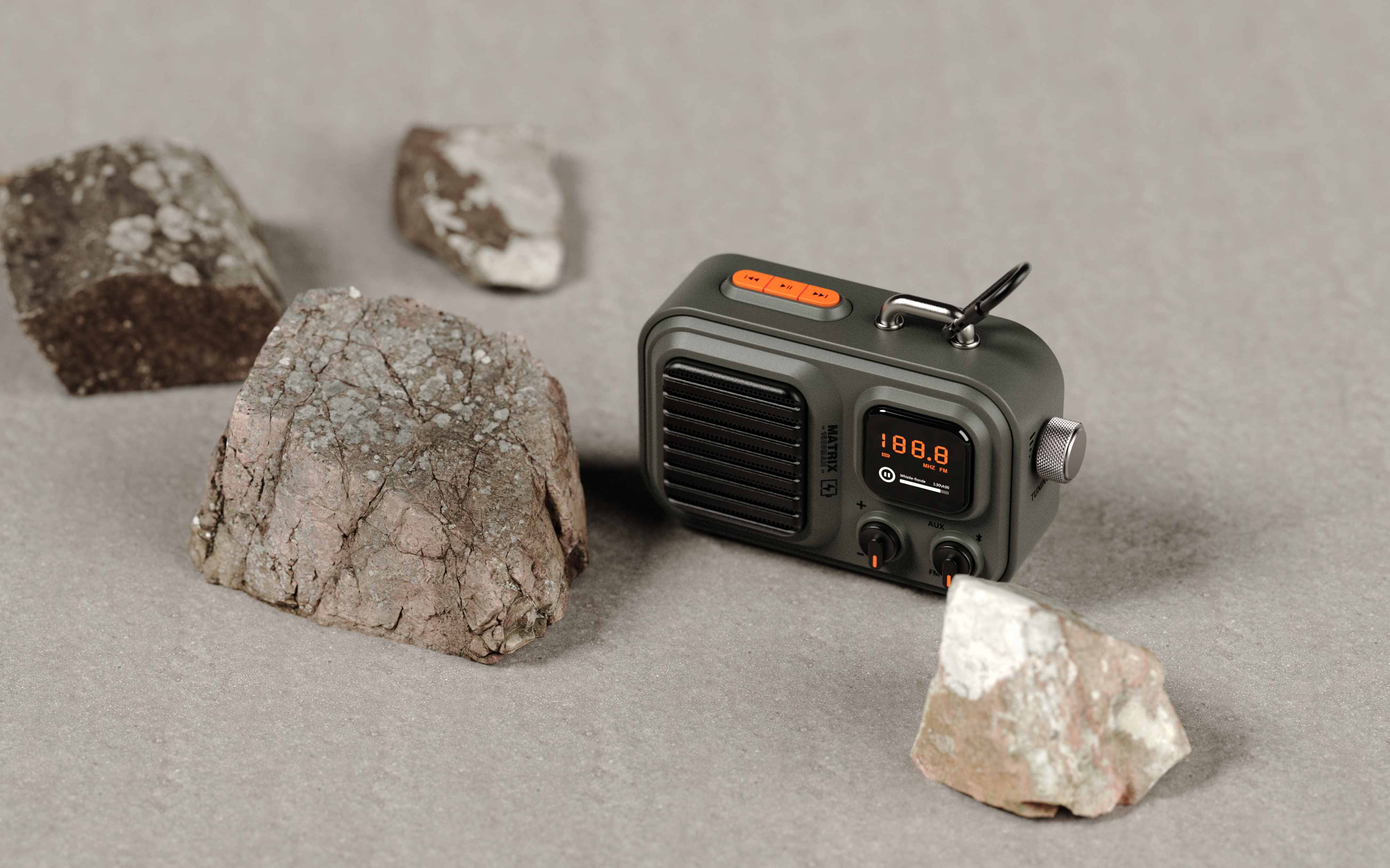 Retro，outdoors，radio，Bluetooth audio，