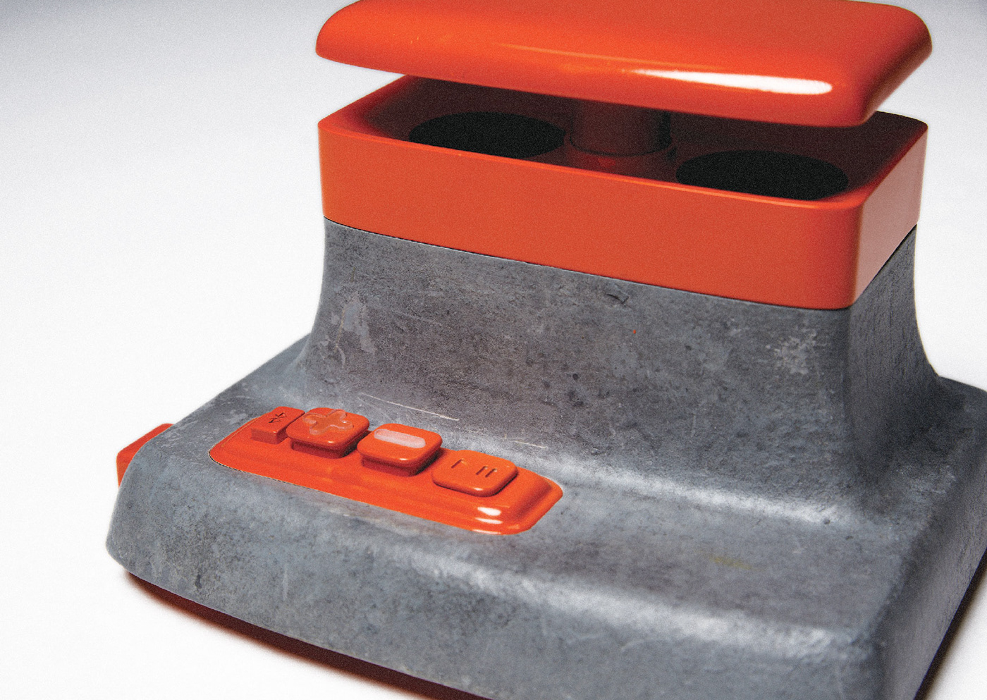 speaker，sound，orange，