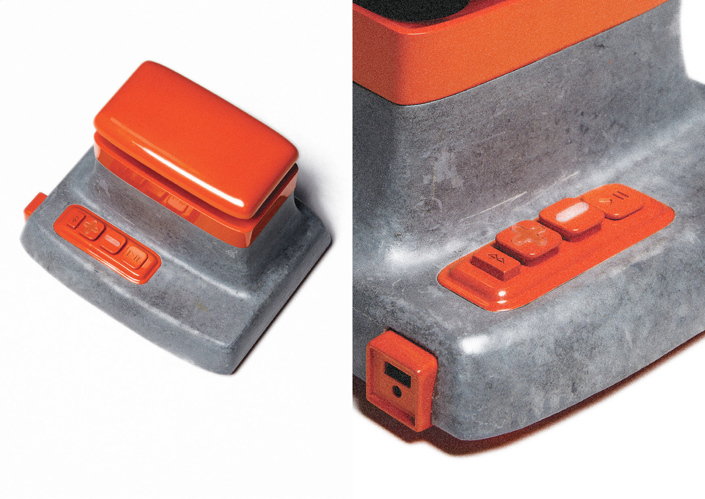 speaker，sound，orange，