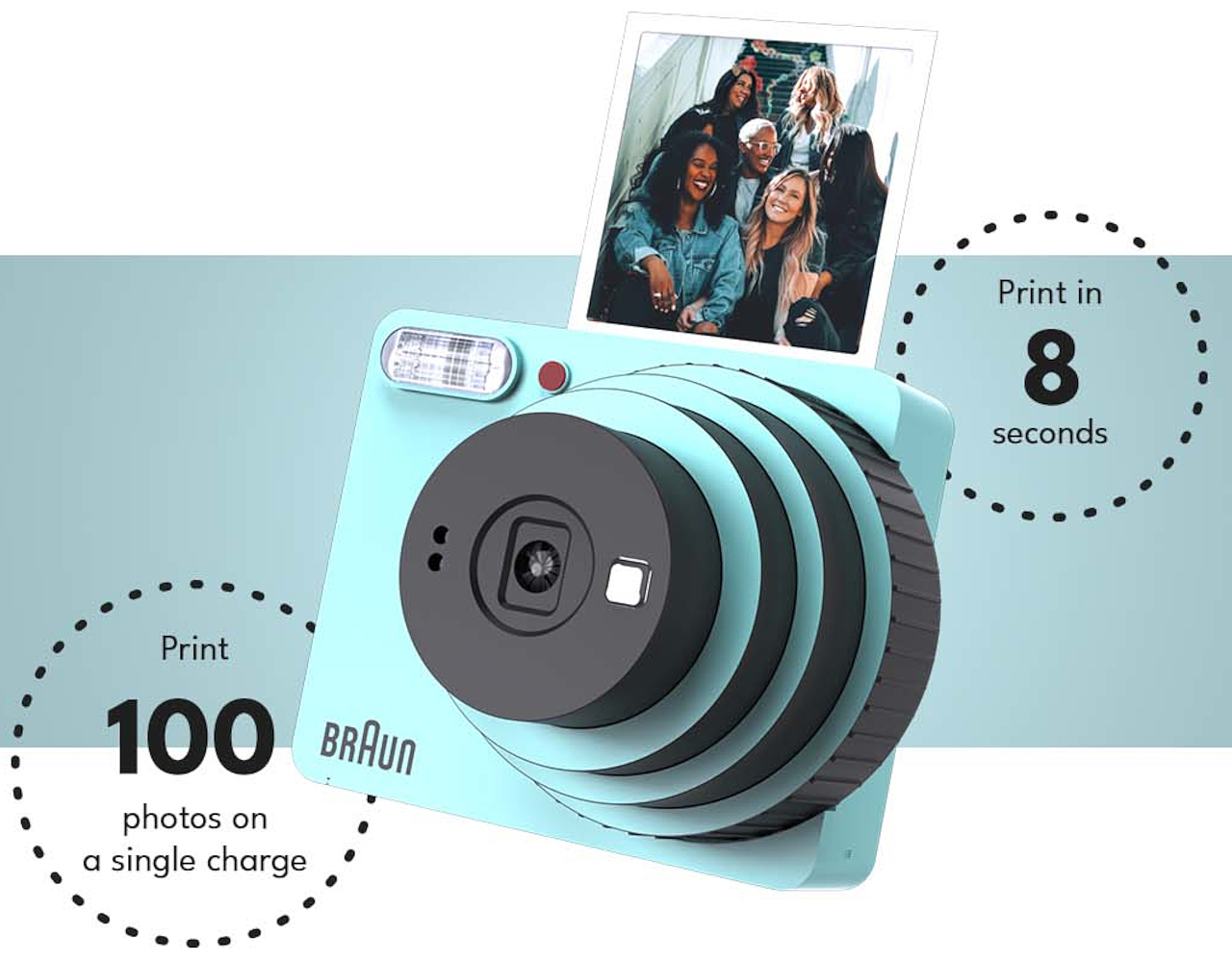 video camera，Bolang，Minimalist，Polaroid，