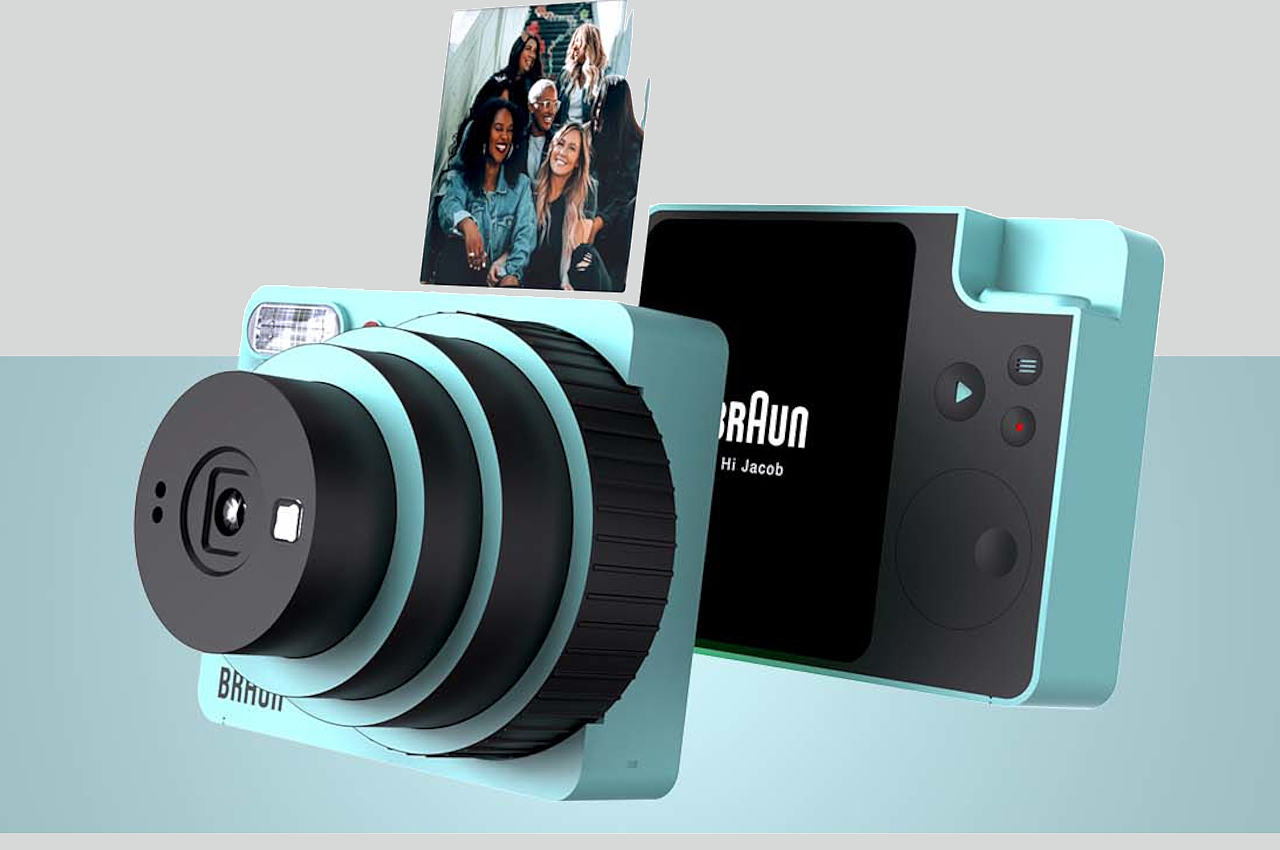 video camera，Bolang，Minimalist，Polaroid，