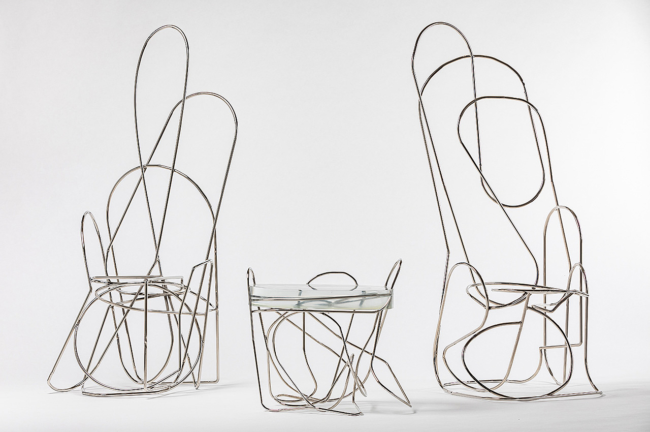 furniture，chair，steel，Twist，