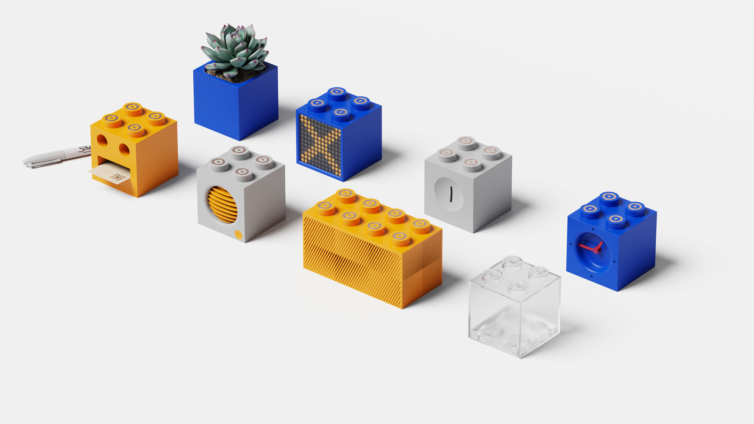 Modular design，Parametric design，industrial design，product design，rhino，keyshot，photoshop，grasshopper，