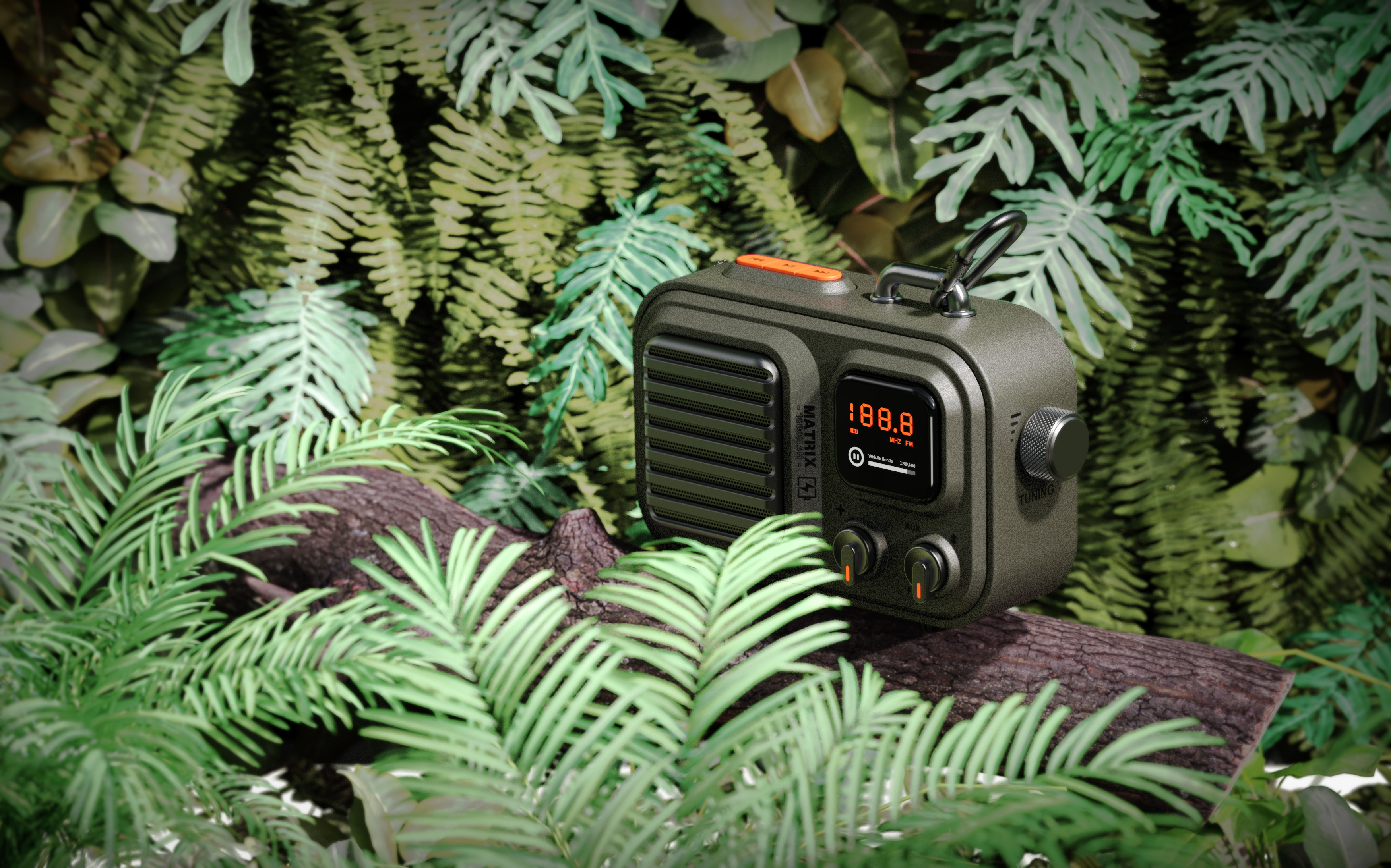 Retro，outdoors，radio，Bluetooth audio，