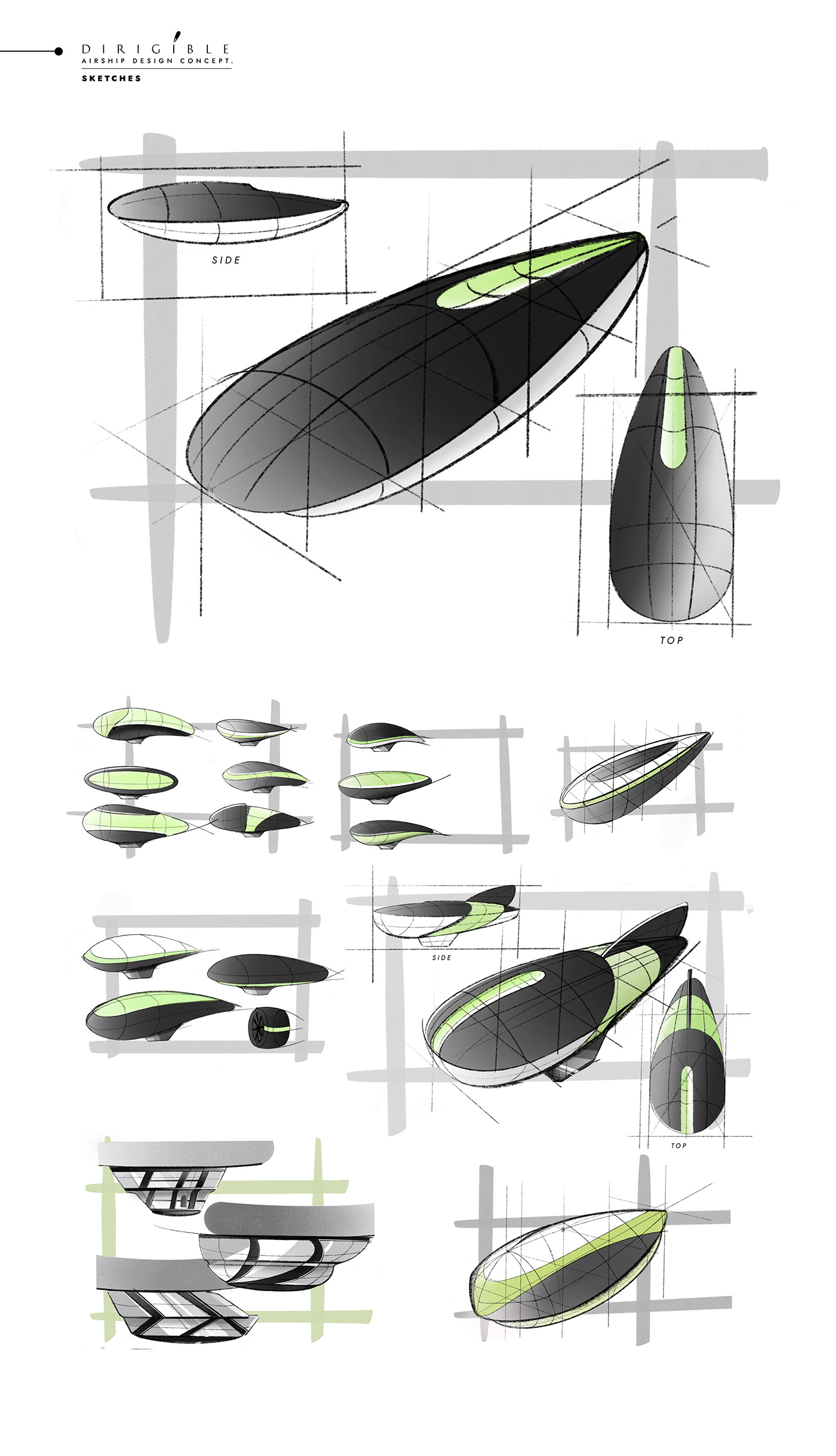 DIRIGIBLE，vehicle，Airship，originality，