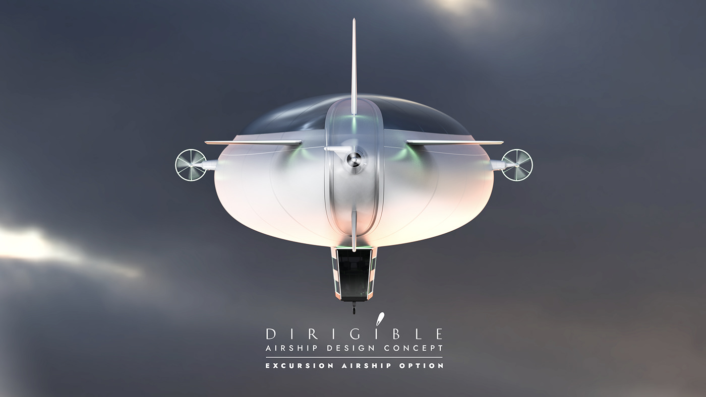 DIRIGIBLE，vehicle，Airship，originality，