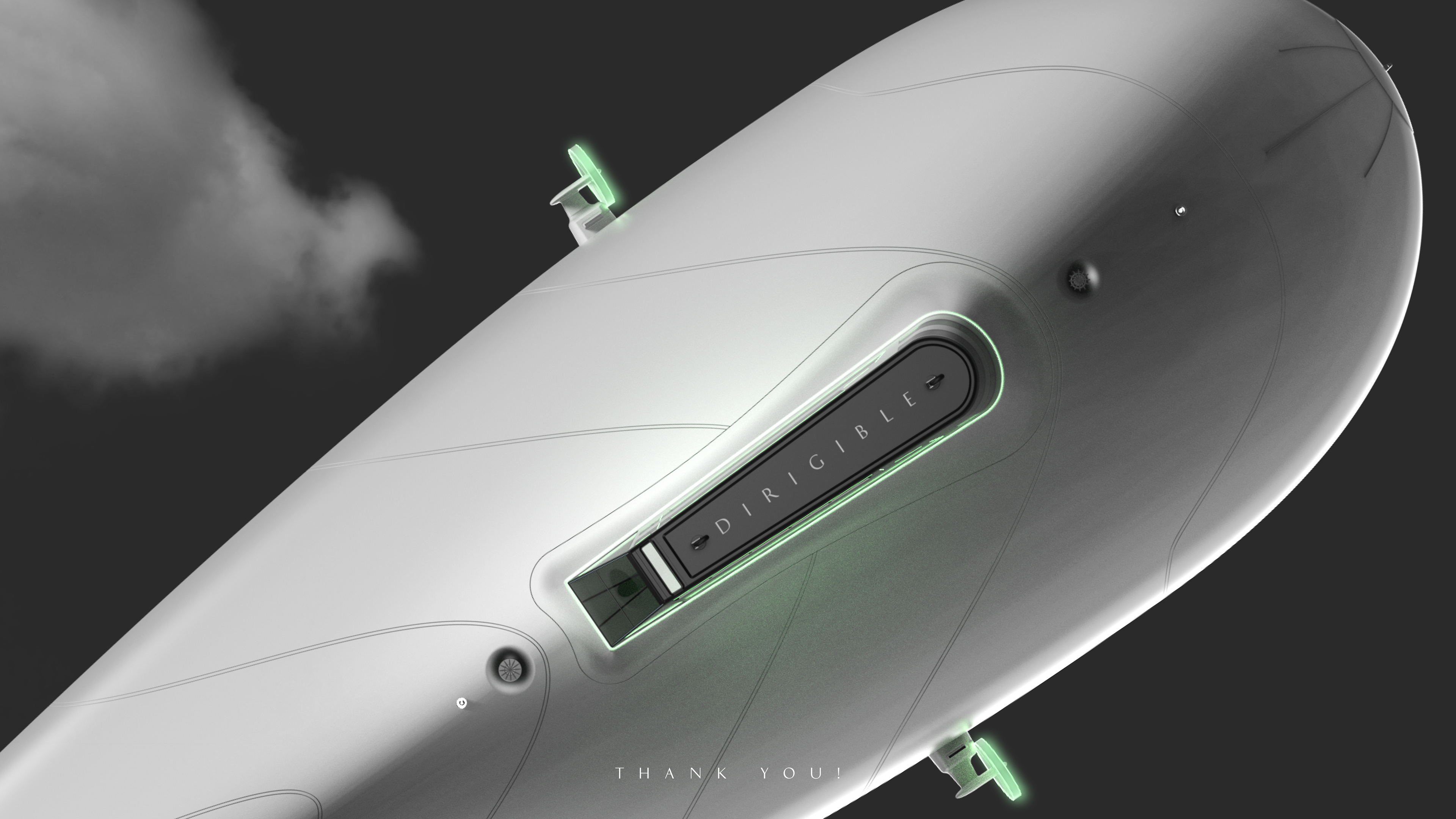 DIRIGIBLE，vehicle，Airship，originality，