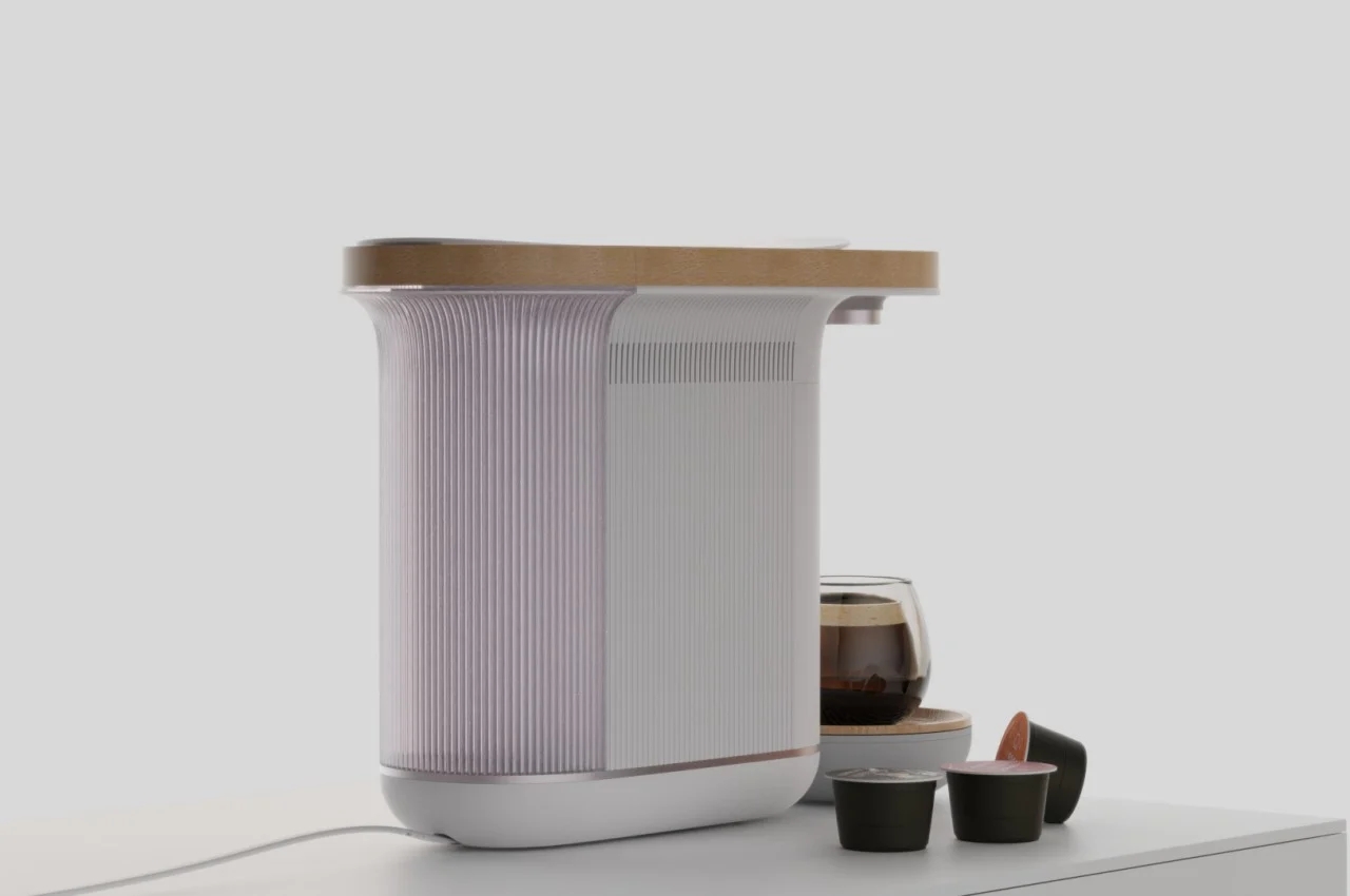 Coffee machine，woodiness，modularization，