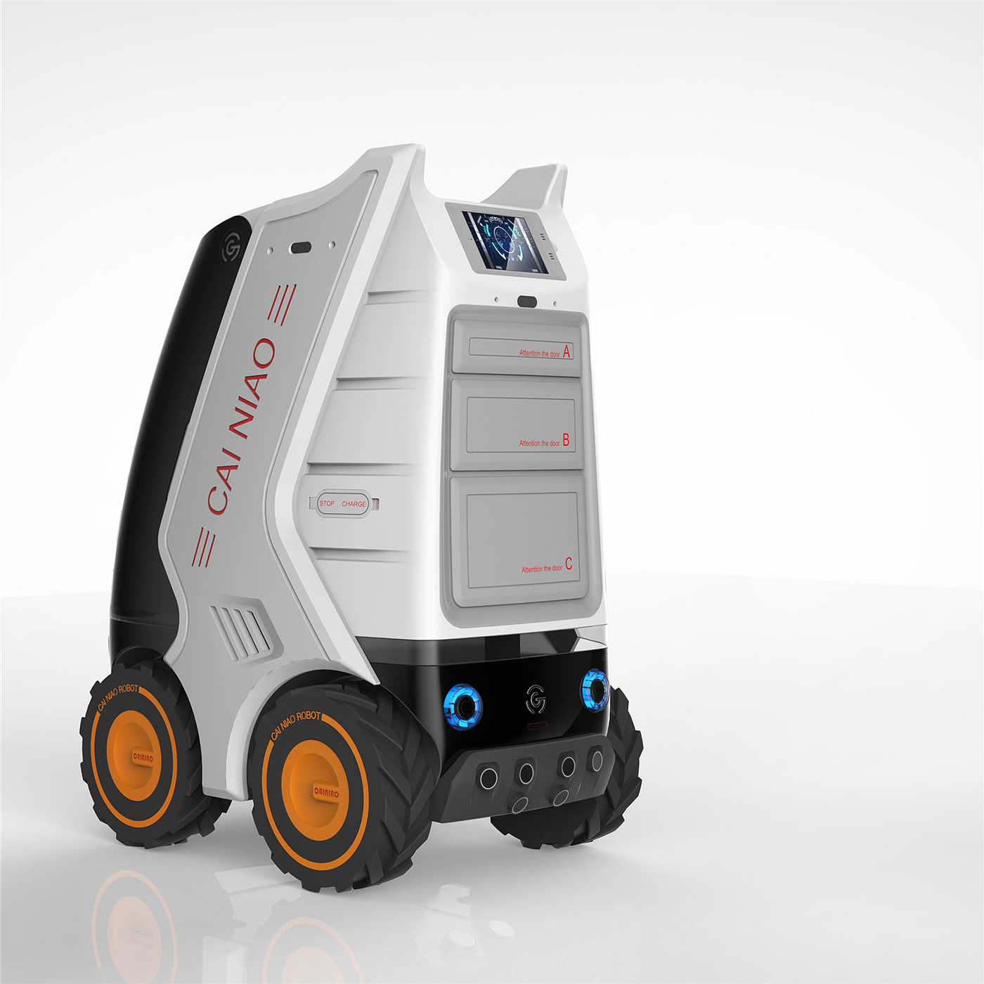 Intelligent Internet of Things，Distribution robot，