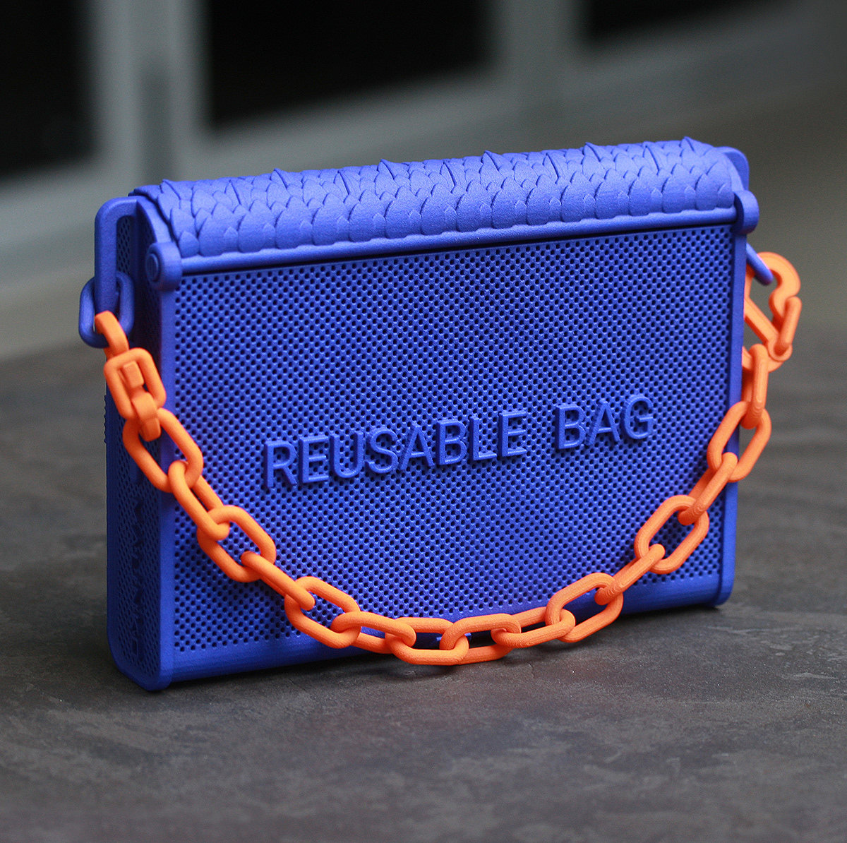 3D printing，knapsack，Fashion products，REUSABLE BAG，