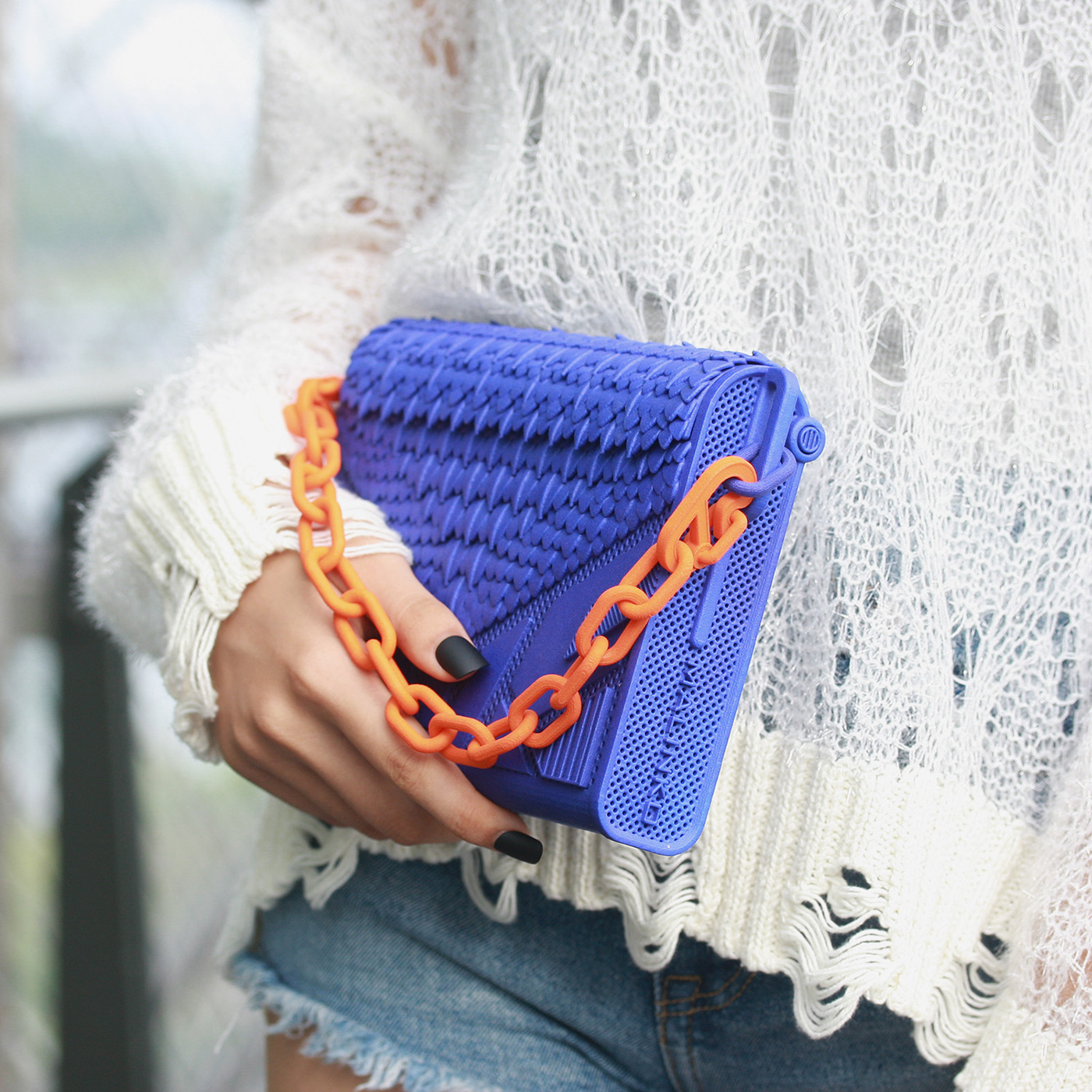 3D printing，knapsack，Fashion products，REUSABLE BAG，