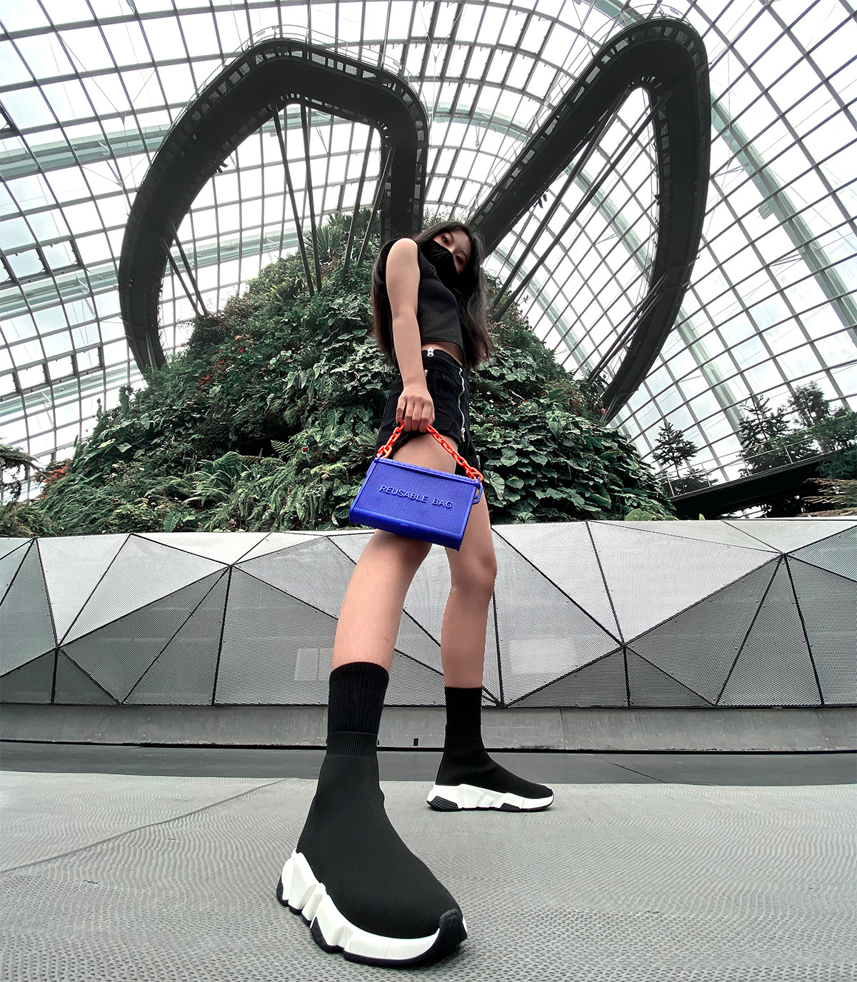 3D printing，knapsack，Fashion products，REUSABLE BAG，