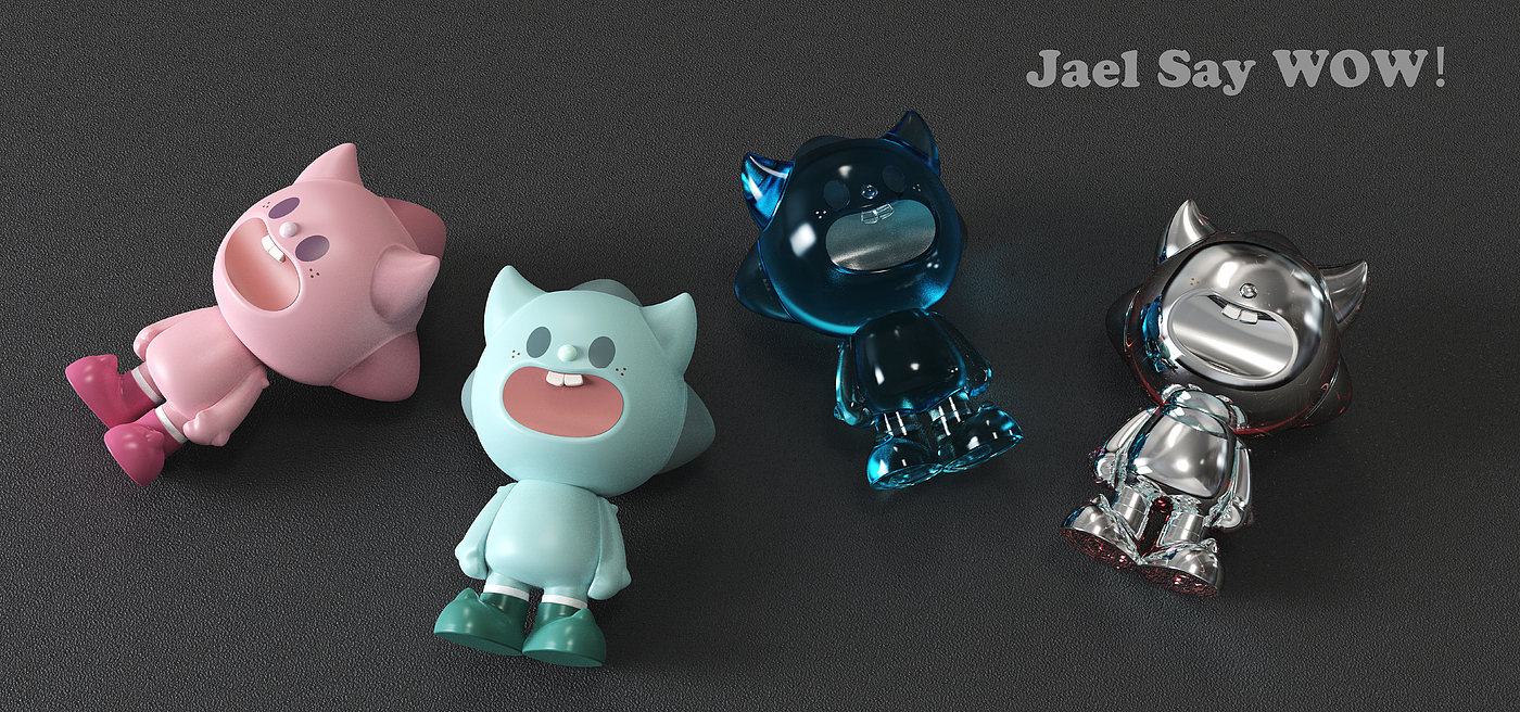 IP Design，product design，lovely，Garage Kit，Blind box，