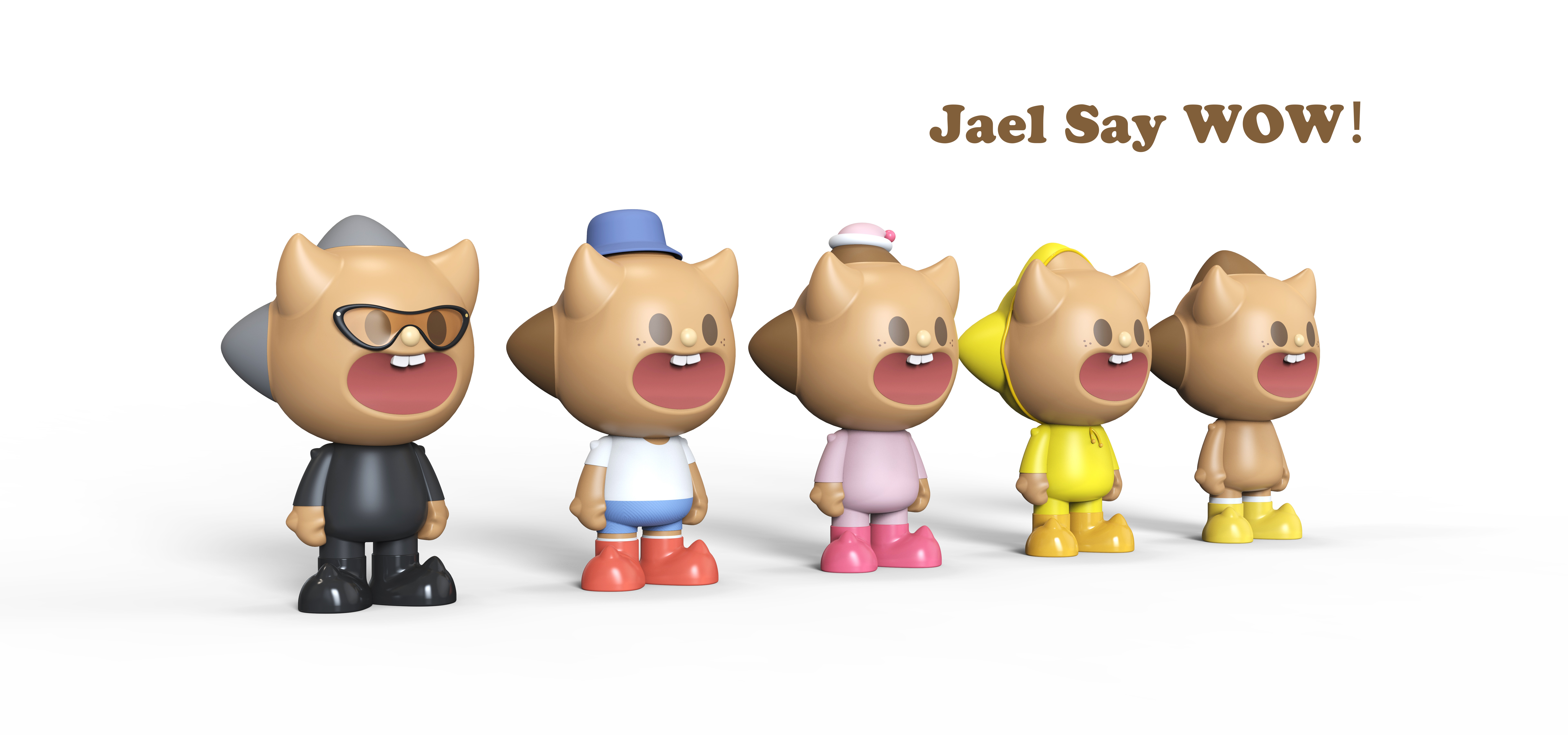 IP Design，product design，lovely，Garage Kit，Blind box，