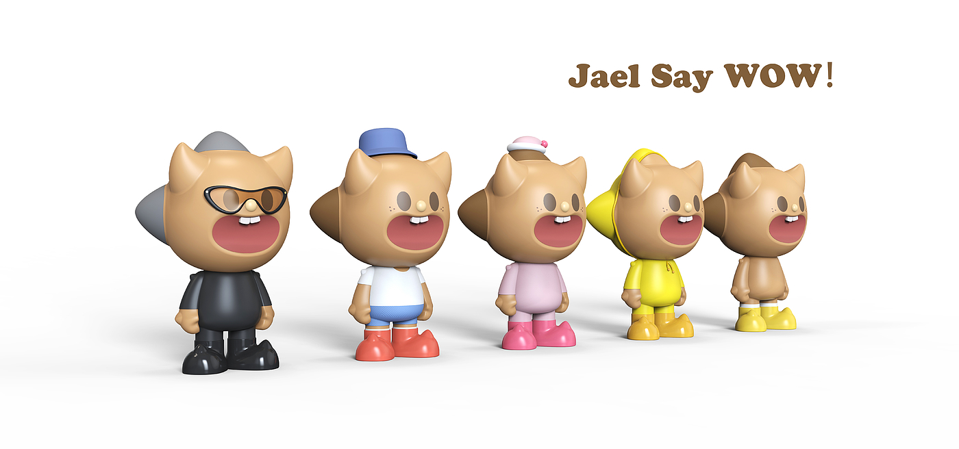 IP Design，product design，lovely，Garage Kit，Blind box，