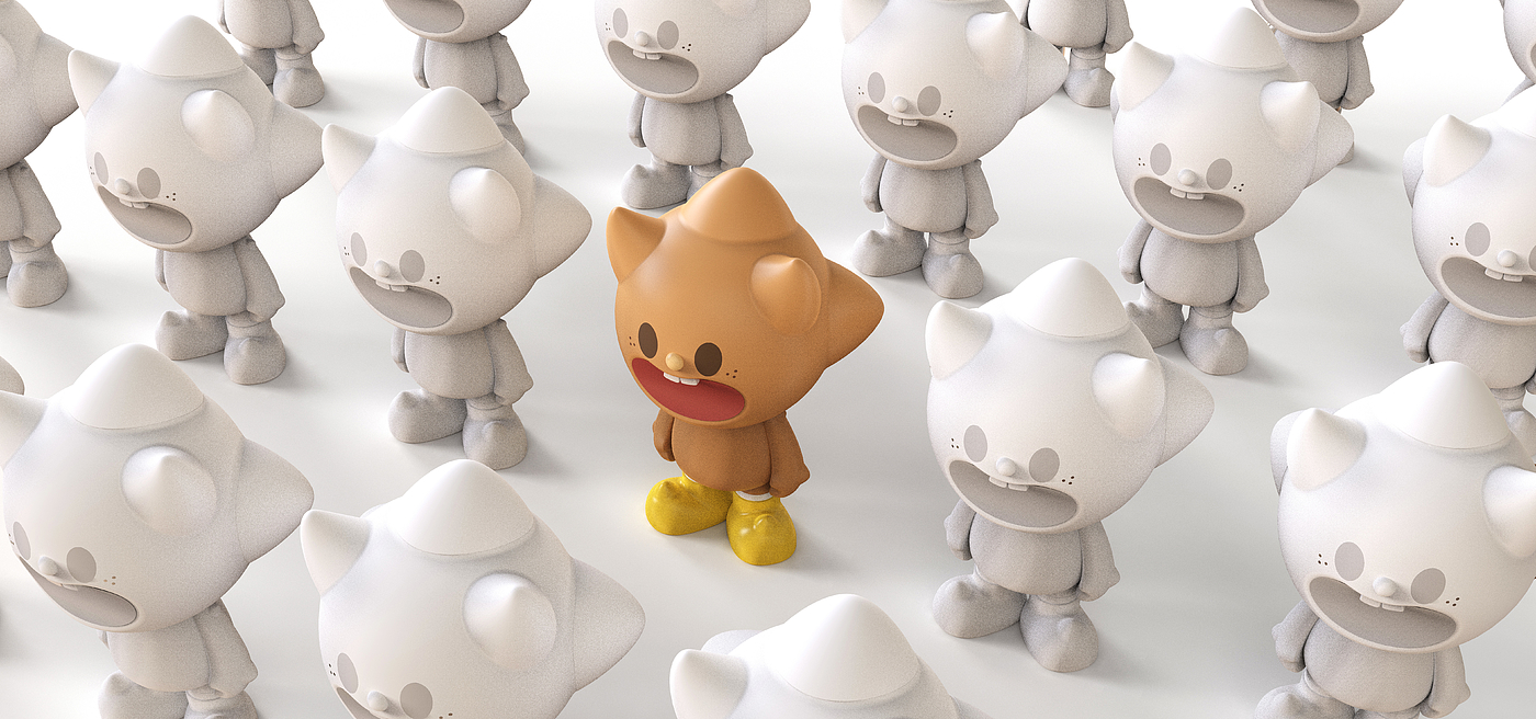 IP Design，product design，lovely，Garage Kit，Blind box，
