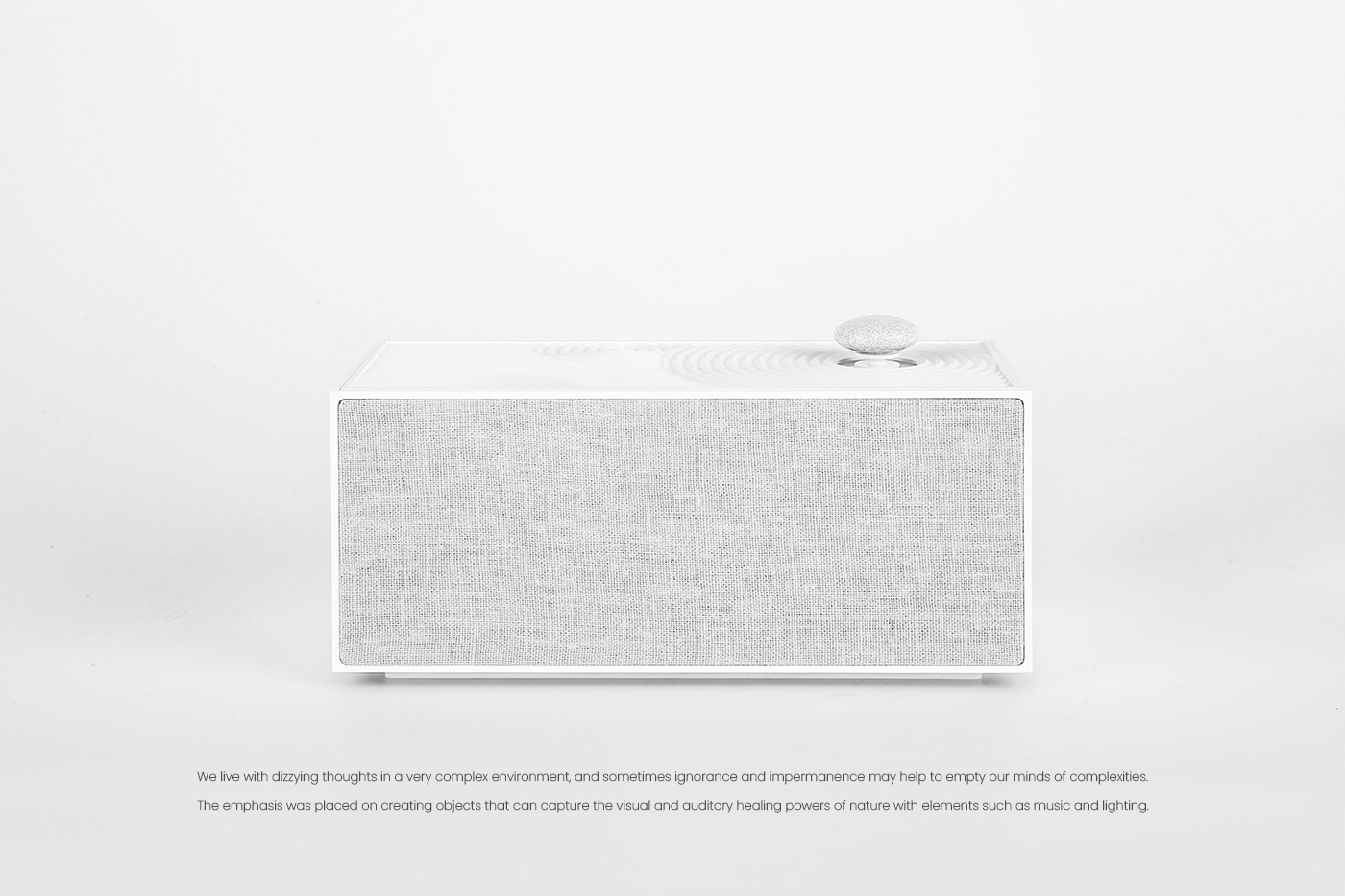 Zen Garden，Bluetooth Speaker ，conceptual design，Digital，