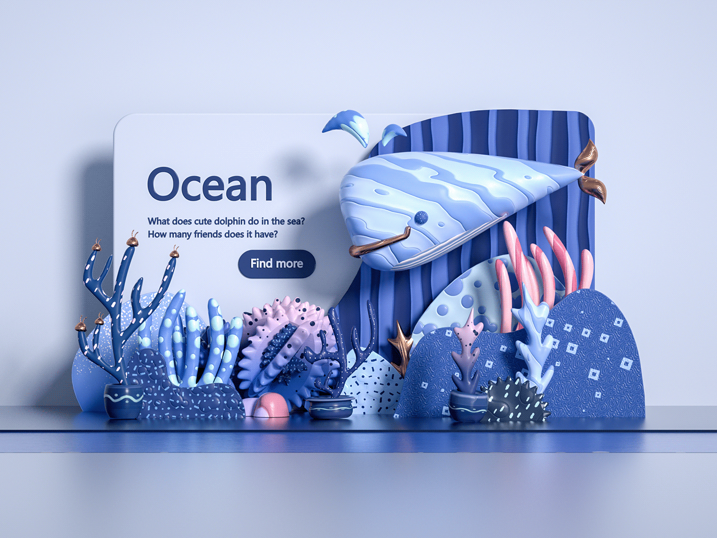 ocean，animal，Cartoon，