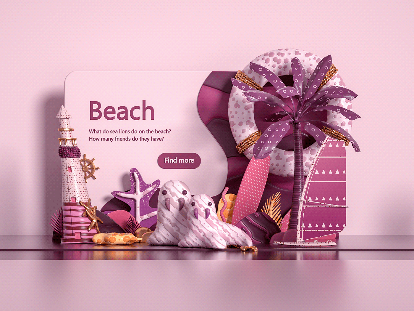 ocean，animal，Cartoon，