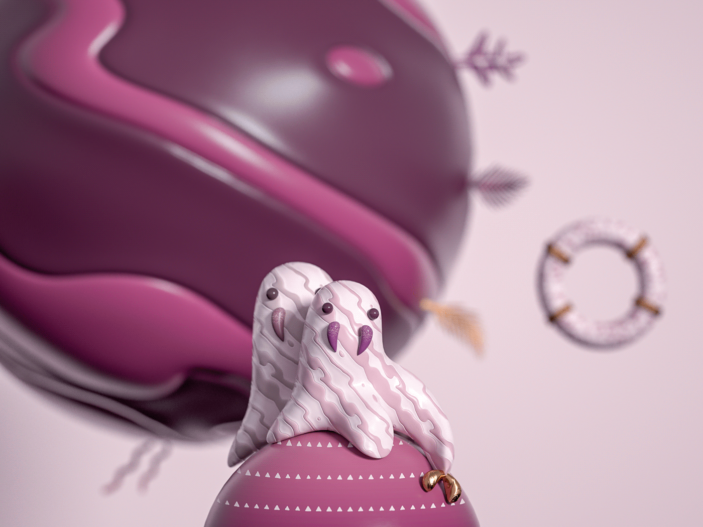 ocean，animal，Cartoon，