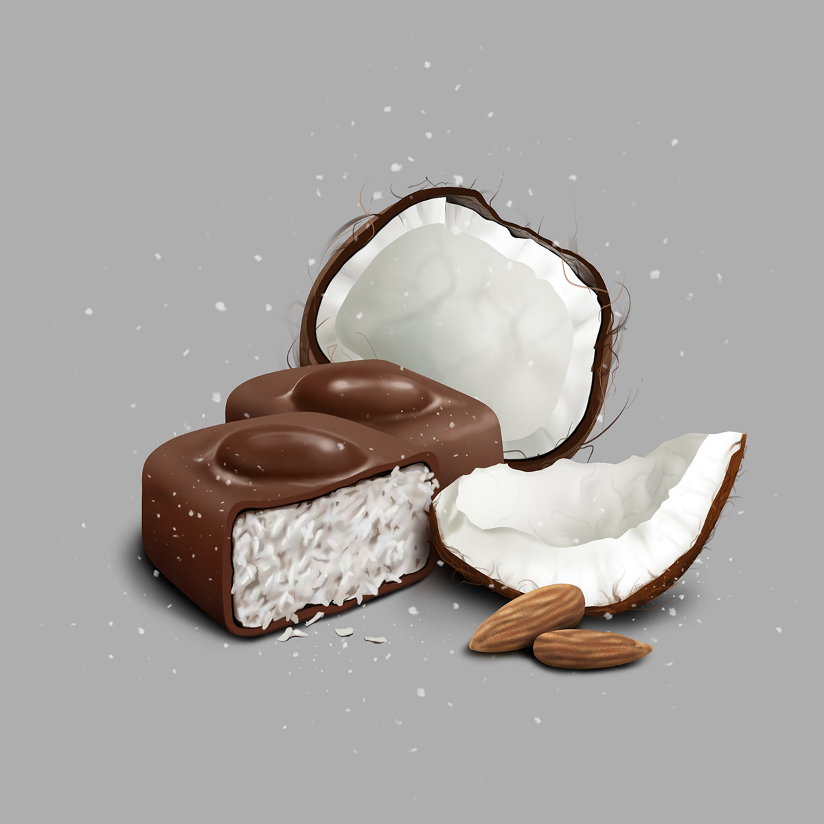 illustration，Chocolates，Verdelux，graphic design ，