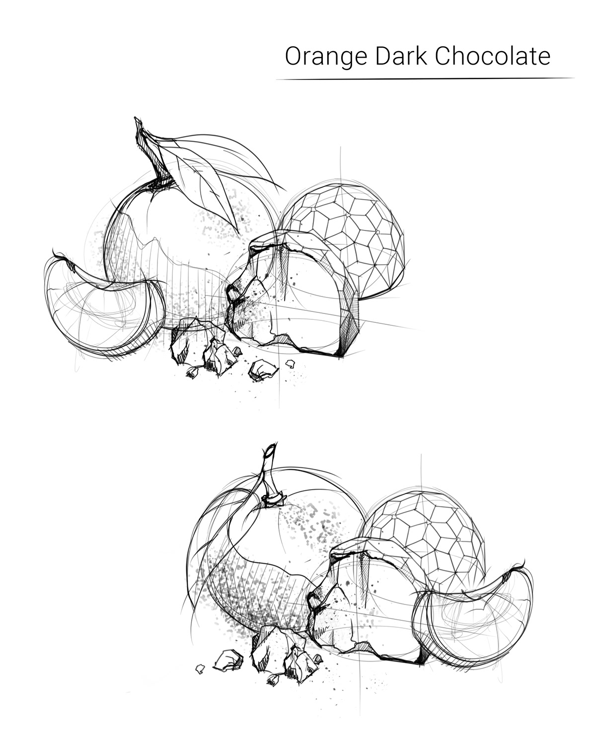 illustration，Chocolates，Verdelux，graphic design ，