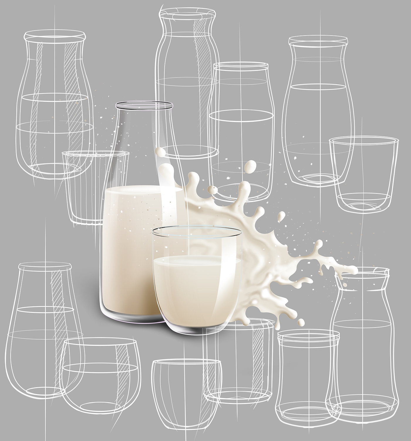 illustration，Chocolates，Verdelux，graphic design ，