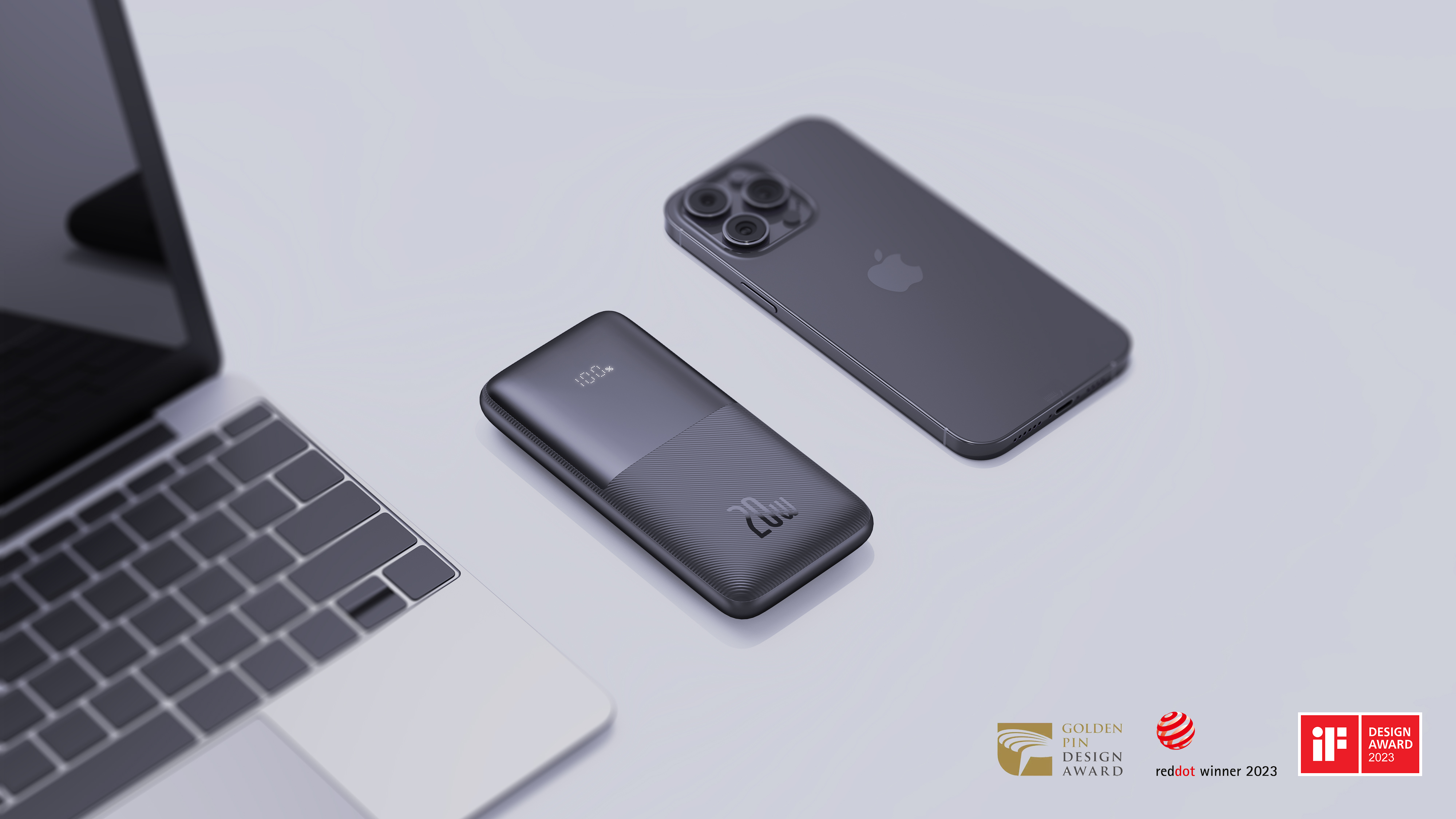 portable battery，portable source，Digital display，electroplate，red dot，if，Golden dot，