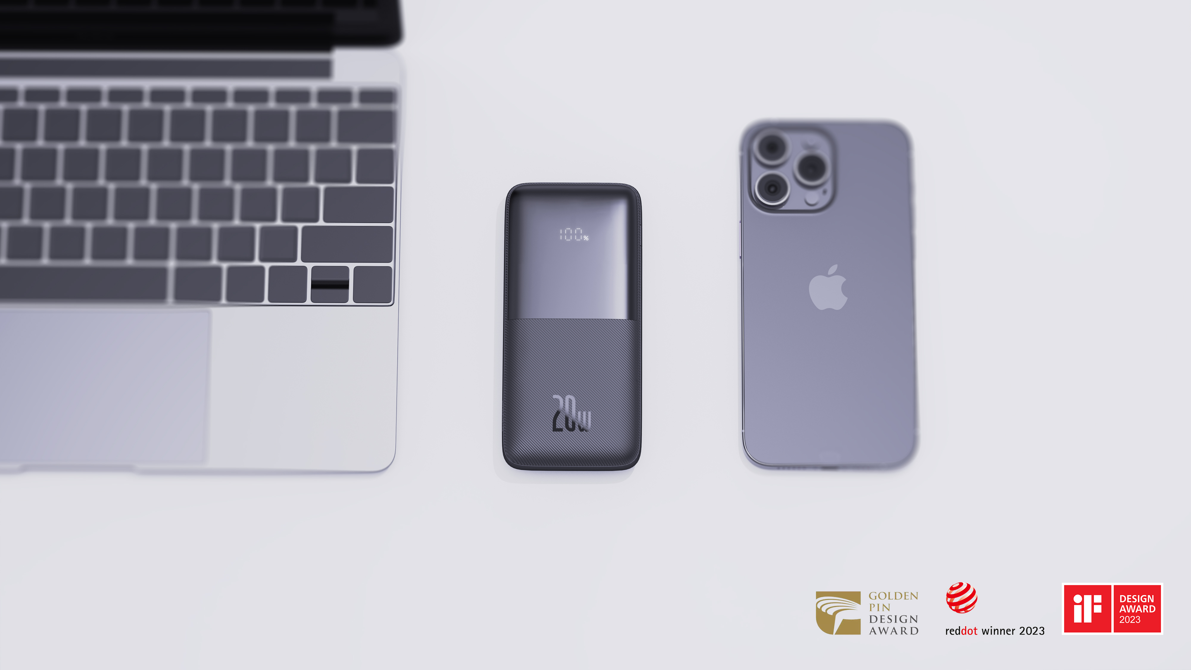 portable battery，portable source，Digital display，electroplate，red dot，if，Golden dot，