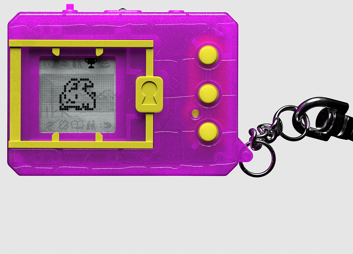 Retro，1990s，electronic pet machine，