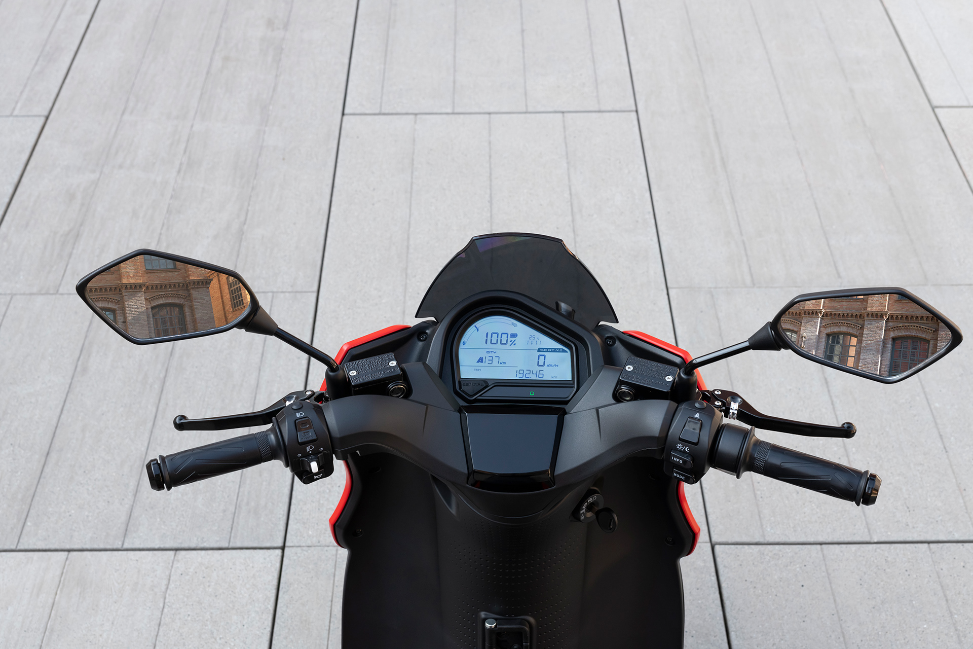 motorcycle，Electric，gules，