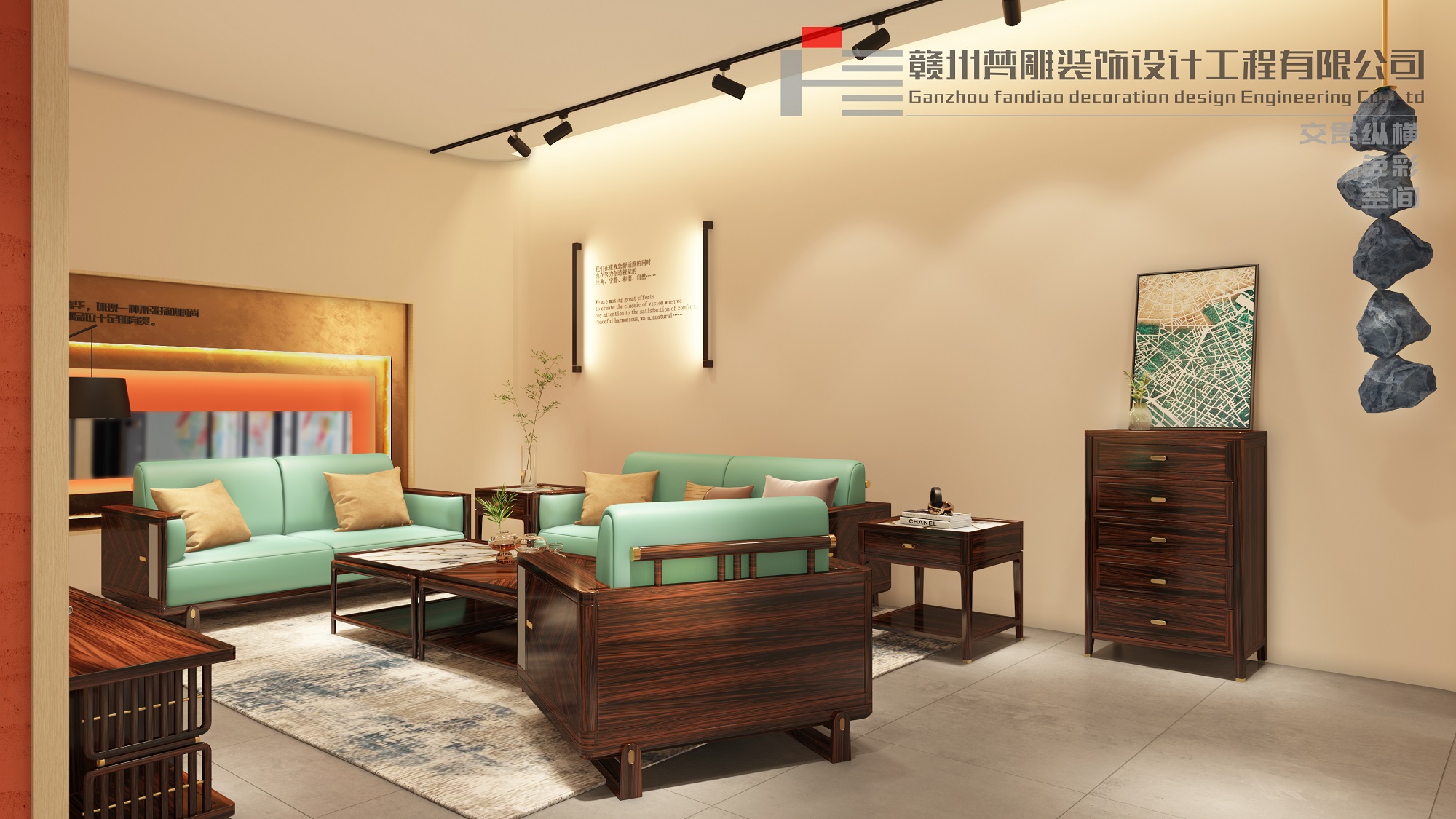 Furniture exhibition hall，