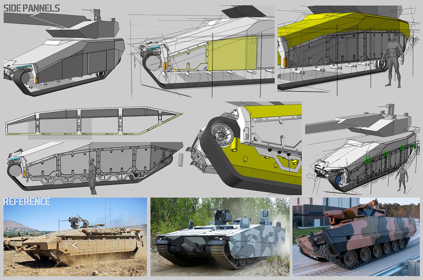3D modeling，conceptual design，Tank，