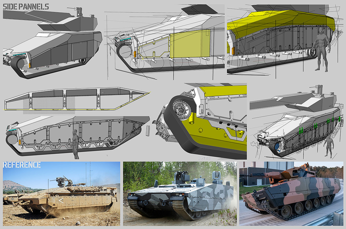 3D modeling，conceptual design，Tank，
