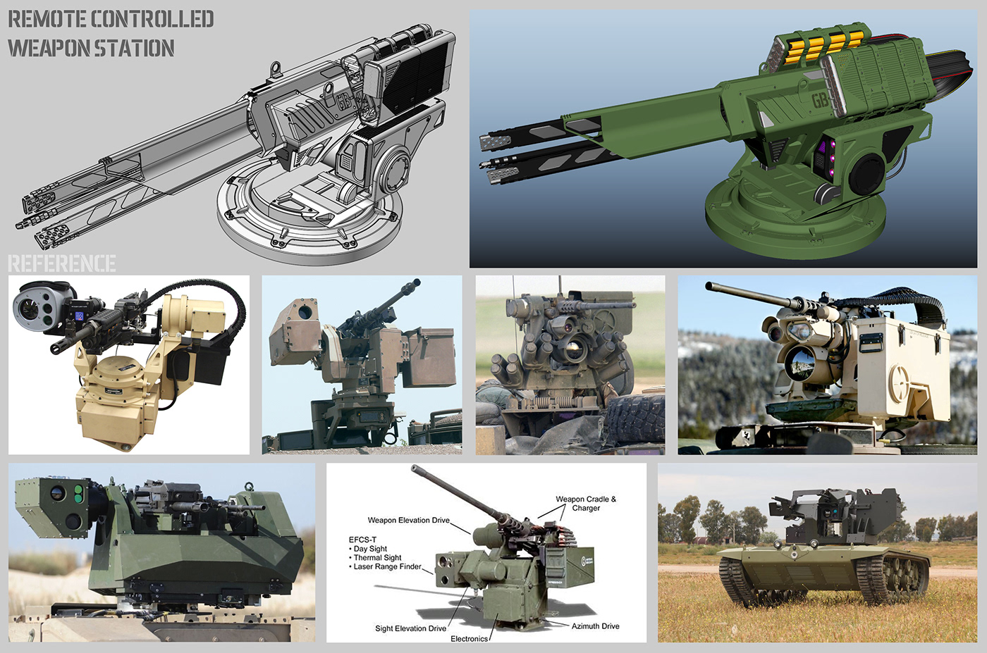 3D modeling，conceptual design，Tank，