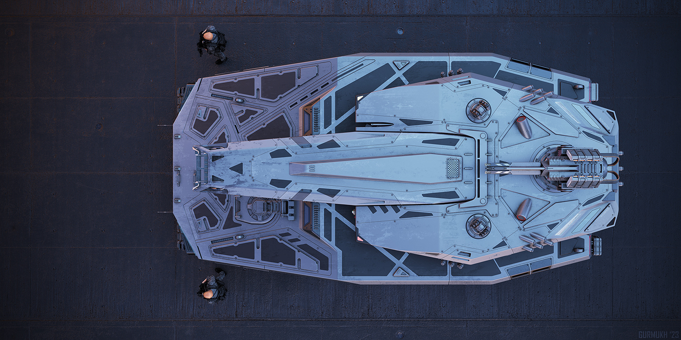 3D modeling，conceptual design，Tank，