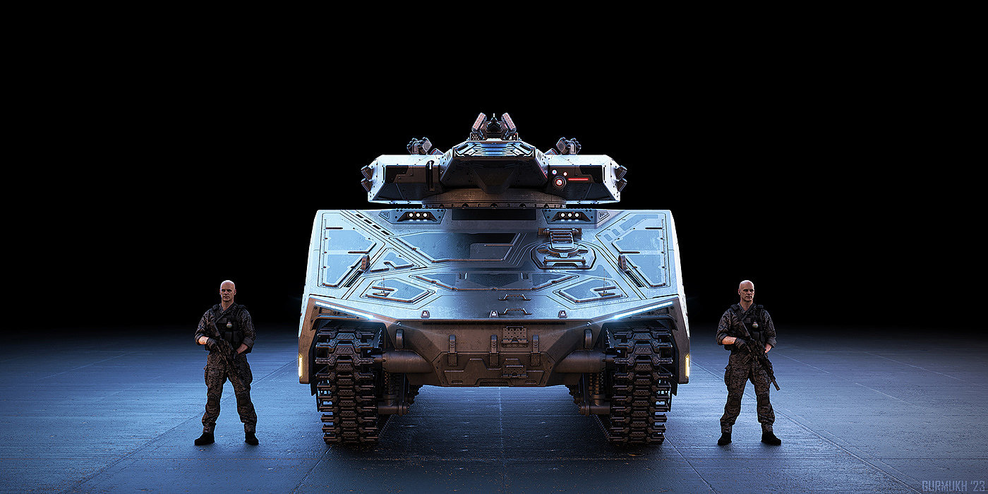 3D modeling，conceptual design，Tank，