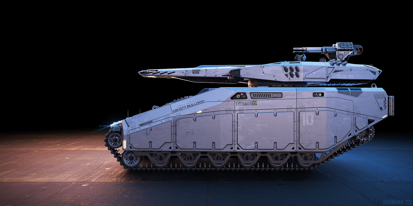 3D modeling，conceptual design，Tank，