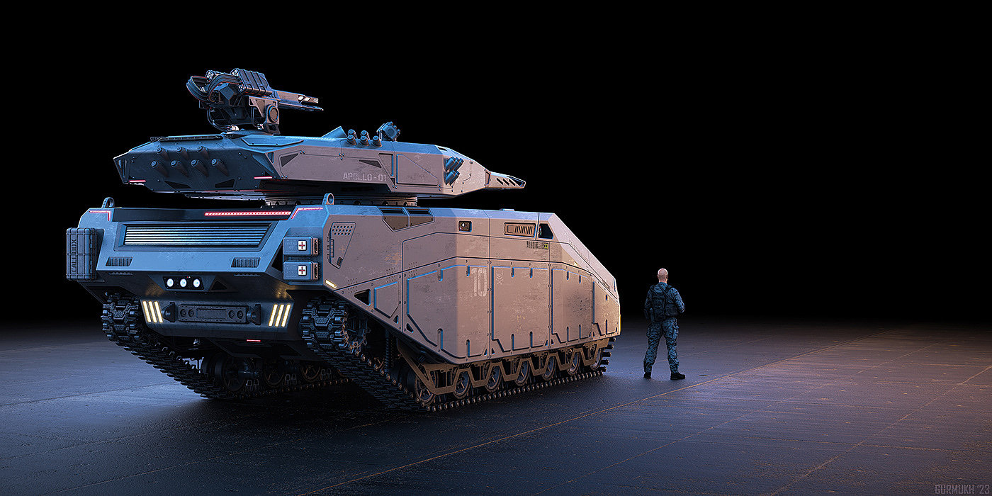 3D modeling，conceptual design，Tank，