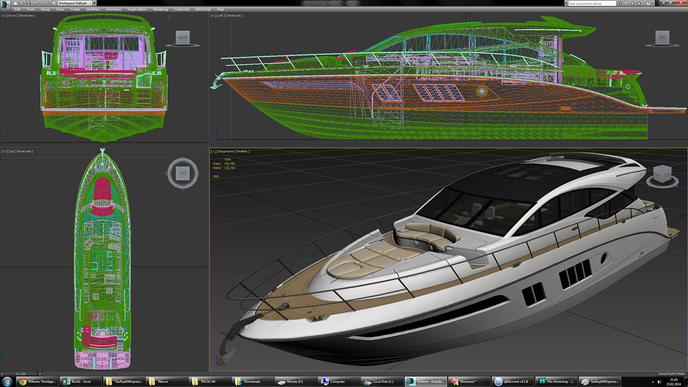 Sea Ray 650 L，white，yacht，vehicle，