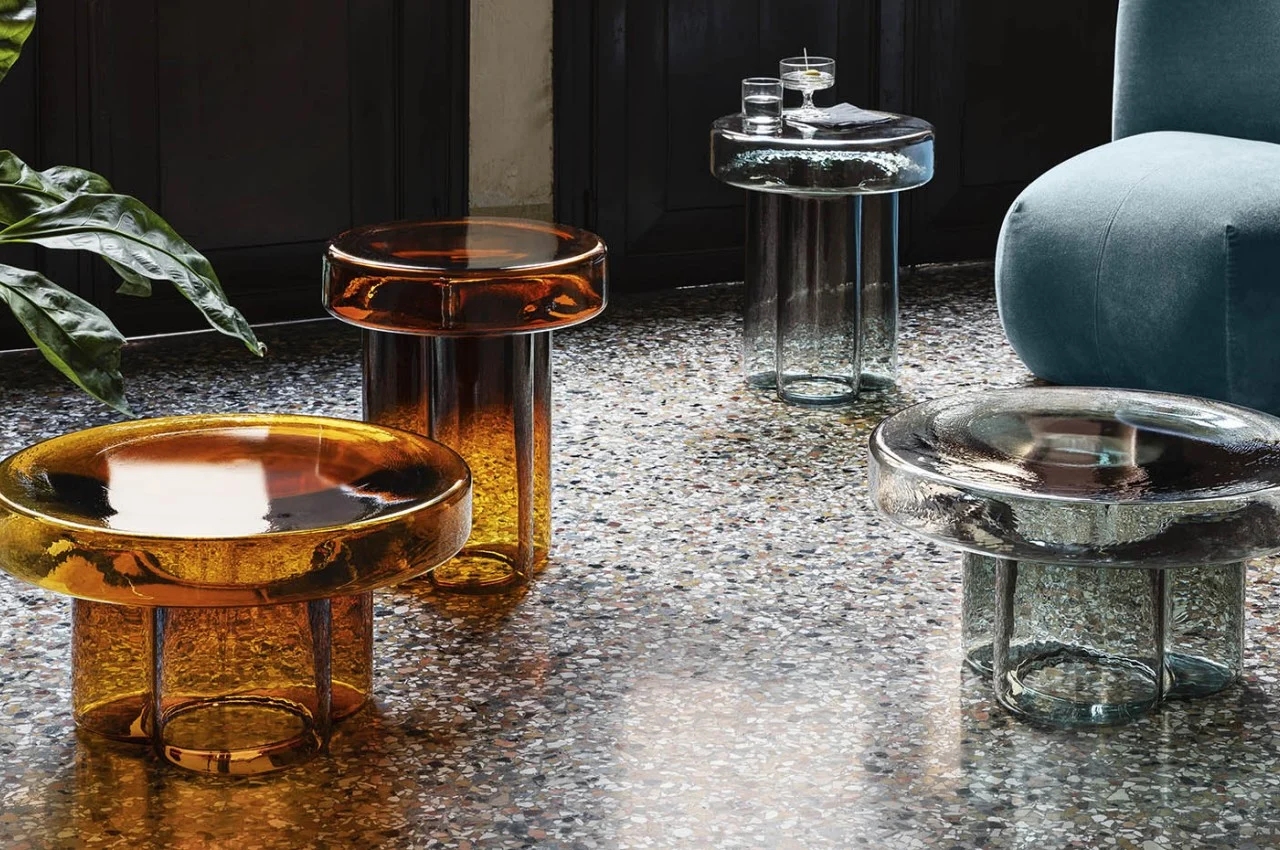 Coffee table，Glass，Creative design，