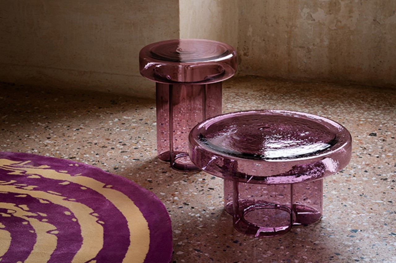 Coffee table，Glass，Creative design，