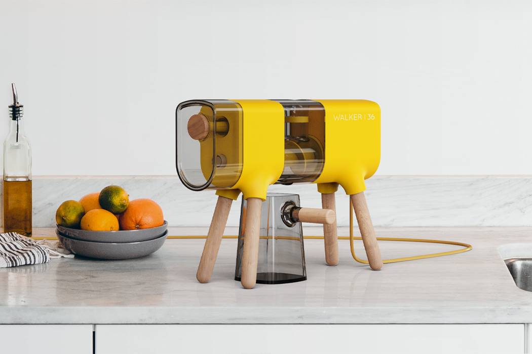 Juicer，Mini，yellow，